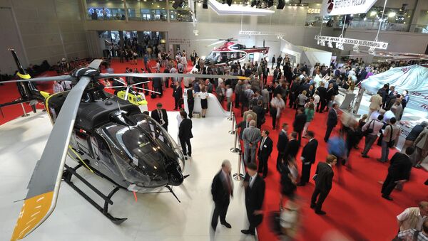 Международная выставка вертолетной индустрии HeliRussia. Архивное фото