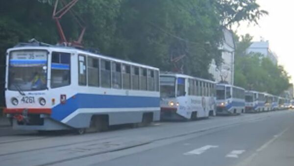 ДТП на юге Москвы заблокировало трамвайное движение