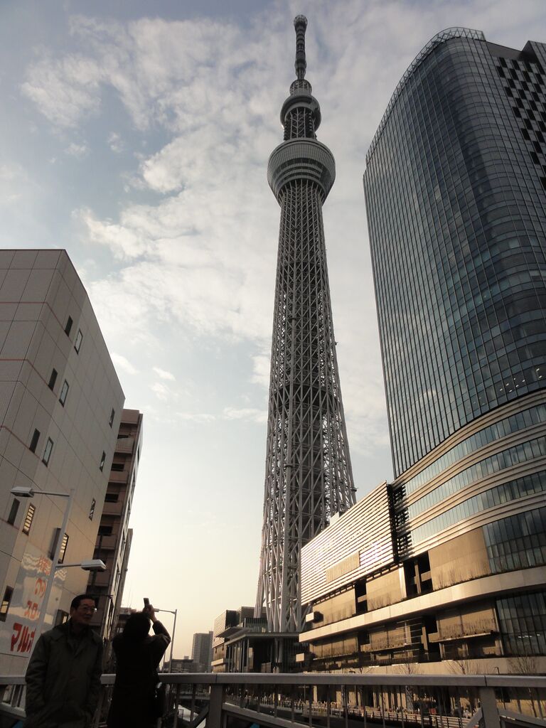 Открытие самой высокой в мире телебашни Tokyo Sky Tree