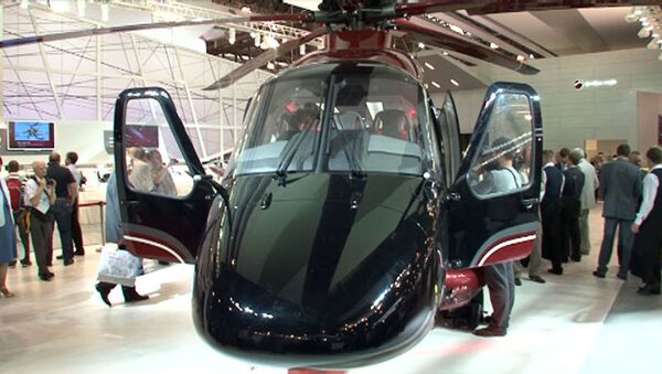 Вертолет-лимузин и летающую касатку показали на выставке HeliRussia 