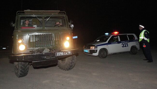 Пожар на складе боеприпасов в Приморском крае