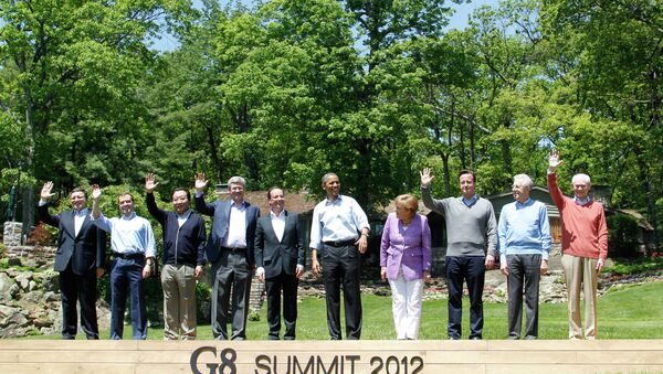 Д. Медведев на саммите G8. Второй день