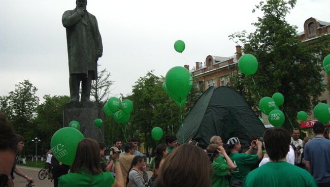 Цаговский лес Жуковский протест экология