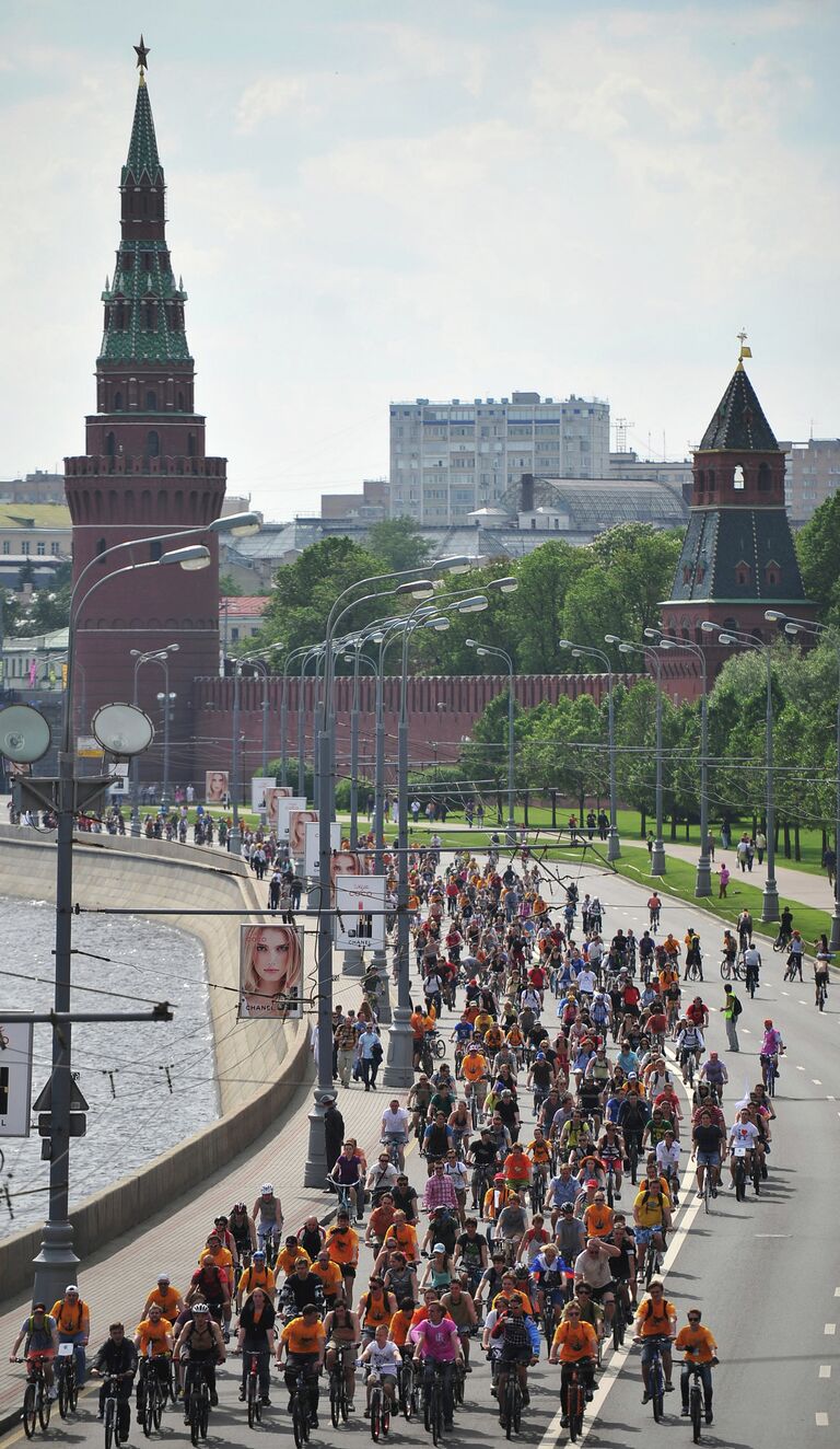 Велопарад Let’s bike в Москве