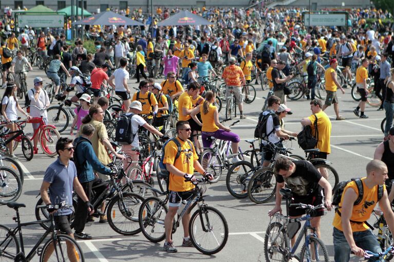 Велопарад Let’s bike в Москве