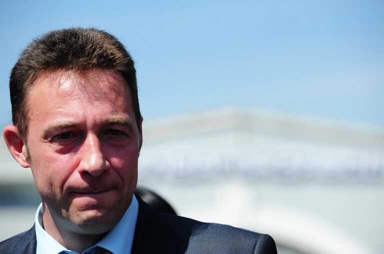 Игорь Холманских на Уралвагонзаводе в Нижнем Тагиле