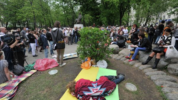 Власти Москвы не против возвращения лагеря оппозиции на Чистые пруды
