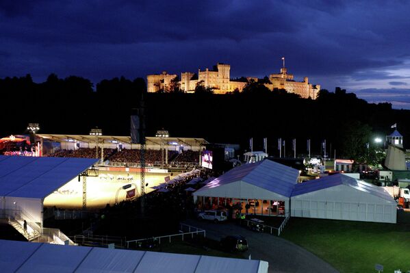 Конный фестиваль Вокруг света за 60 лет и 90 минут в Виндзорском замке