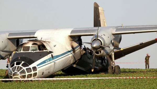 Крушение российского военного самолета Ан-30Б в Чехии