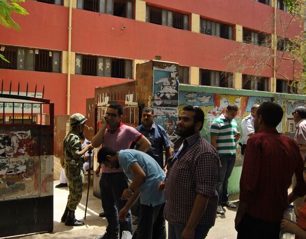 Первый тур президентских выборов прошел в Египте. Фото очевидца