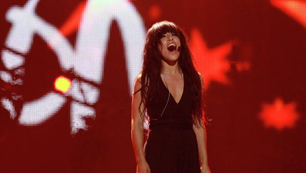 Певица Лорин на конкурсе Евровидение -2012