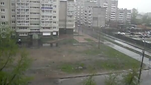 За пять дней до лета в Иркутске вновь пошел снег