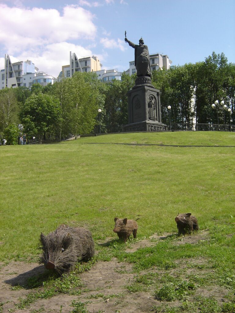 Белгород благоустройство животные скульптура