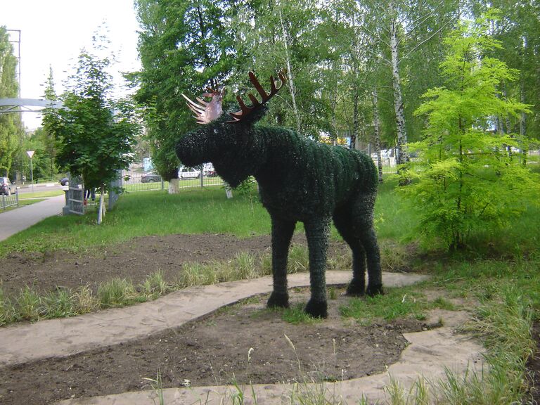 Белгород благоустройство животные скульптура