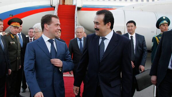 Рабочий визит Д. Медведева в Казахстан