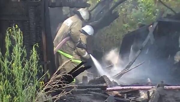 Поджог тополиного пуха стал причиной пожара в Отрадном