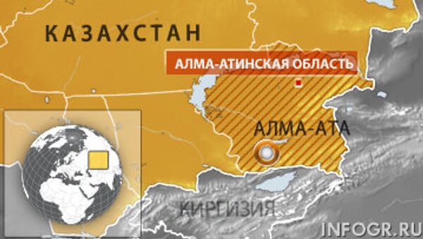Казахстан. Карта