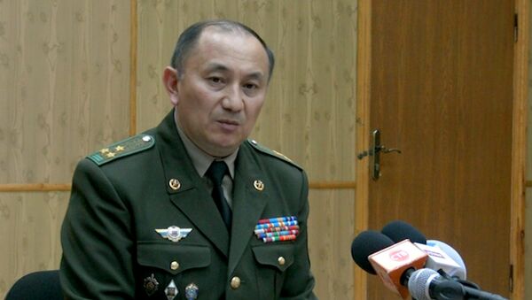Заместитель директора пограничной службы Казахстана Турганбек Стамбеков