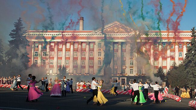 Танцевальный бал в Курске