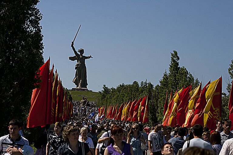 каждый волгоградец считает своим долгом подняться на высоту 