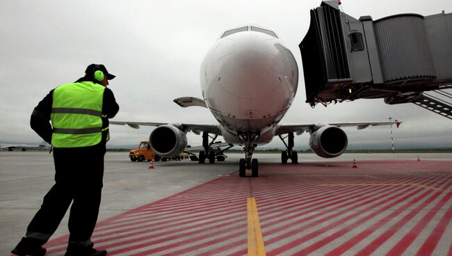 Самолет Airbus. Архив