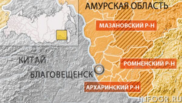 Режим ЧС в связи с лесными пожарами введен в трех районах Амурской области