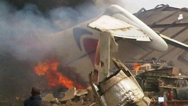 Самолет нигерийской авиакомпании Dana Air разбился в Лагосе
