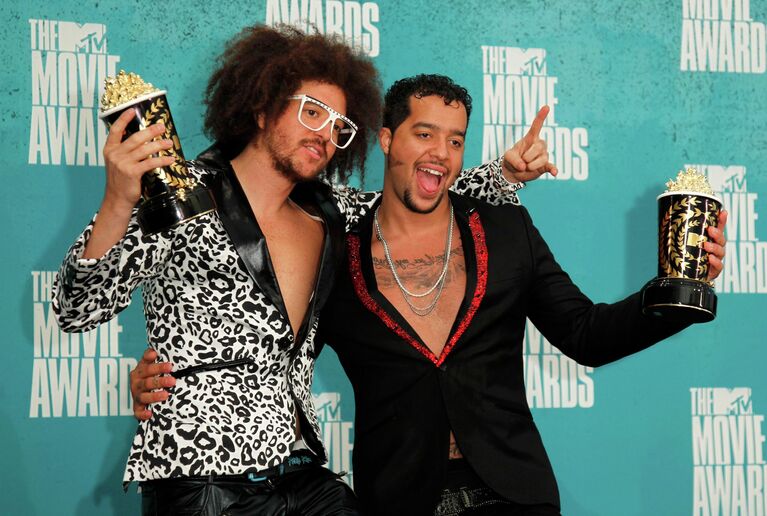 Группа LMFAO на премии MTV Movie Awards 2012