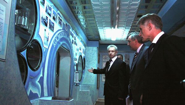 Визит вице-премьера Дмитрия Рогозина на космодром Восточный