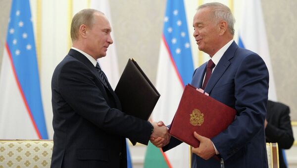 Официальный визит президента РФ В.Путина в Узбекистан