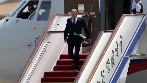 Путин прибыл с госвизитом в Китай