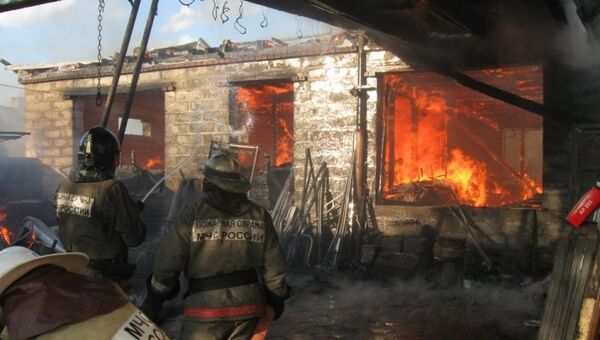 Тела трех человек найдены на месте пожара в Челябинской области