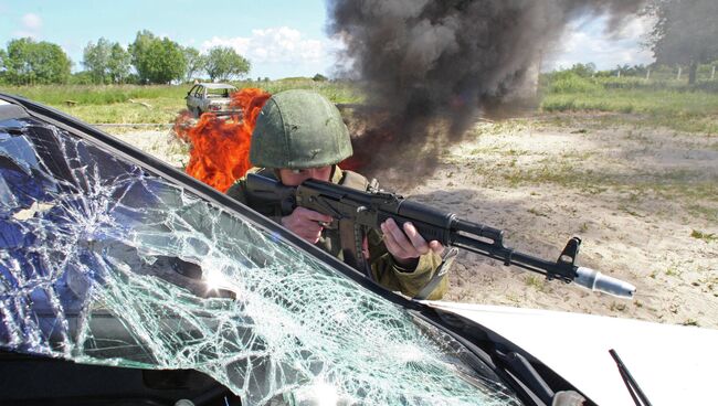 Занятия по боевой подготовке