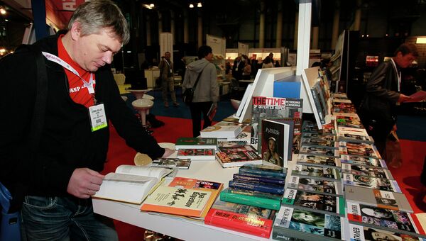Российская экспозиция на книжной ярмарке BookExpo America, архивное фото
