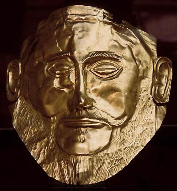 Погребальная маска т.н. «маска Агамемнона»