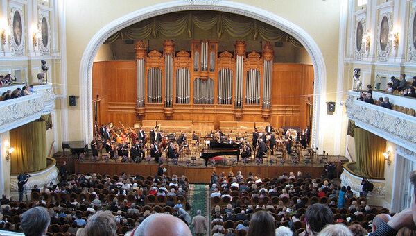 Академический симфонический оркестр Московской филармонии. Архивное фото