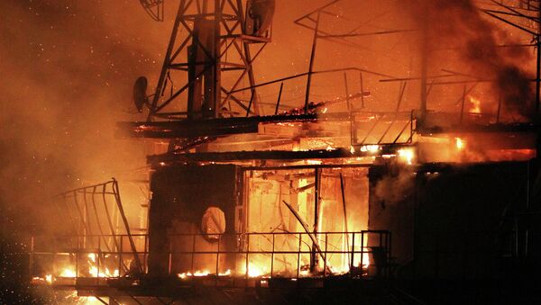 Клуб в Сочи, где проходили мероприятия Кинотавра, сгорел полностью