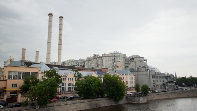 Промзона в центре Москвы на Болотной набережной