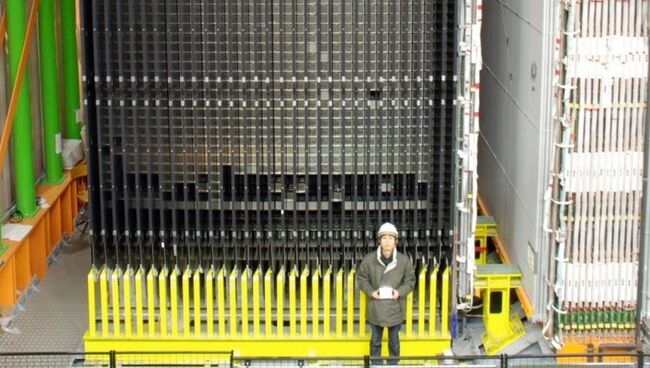 Один из элементов нейтринного детектора OPERA