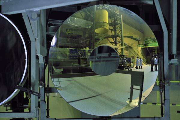 Полировка главного зеркала Большого Телескопа Альт-Азимутального