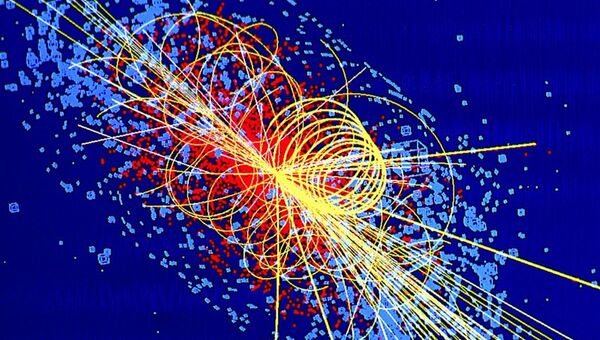 Компьютерное моделирование события рождения бозона Хиггса