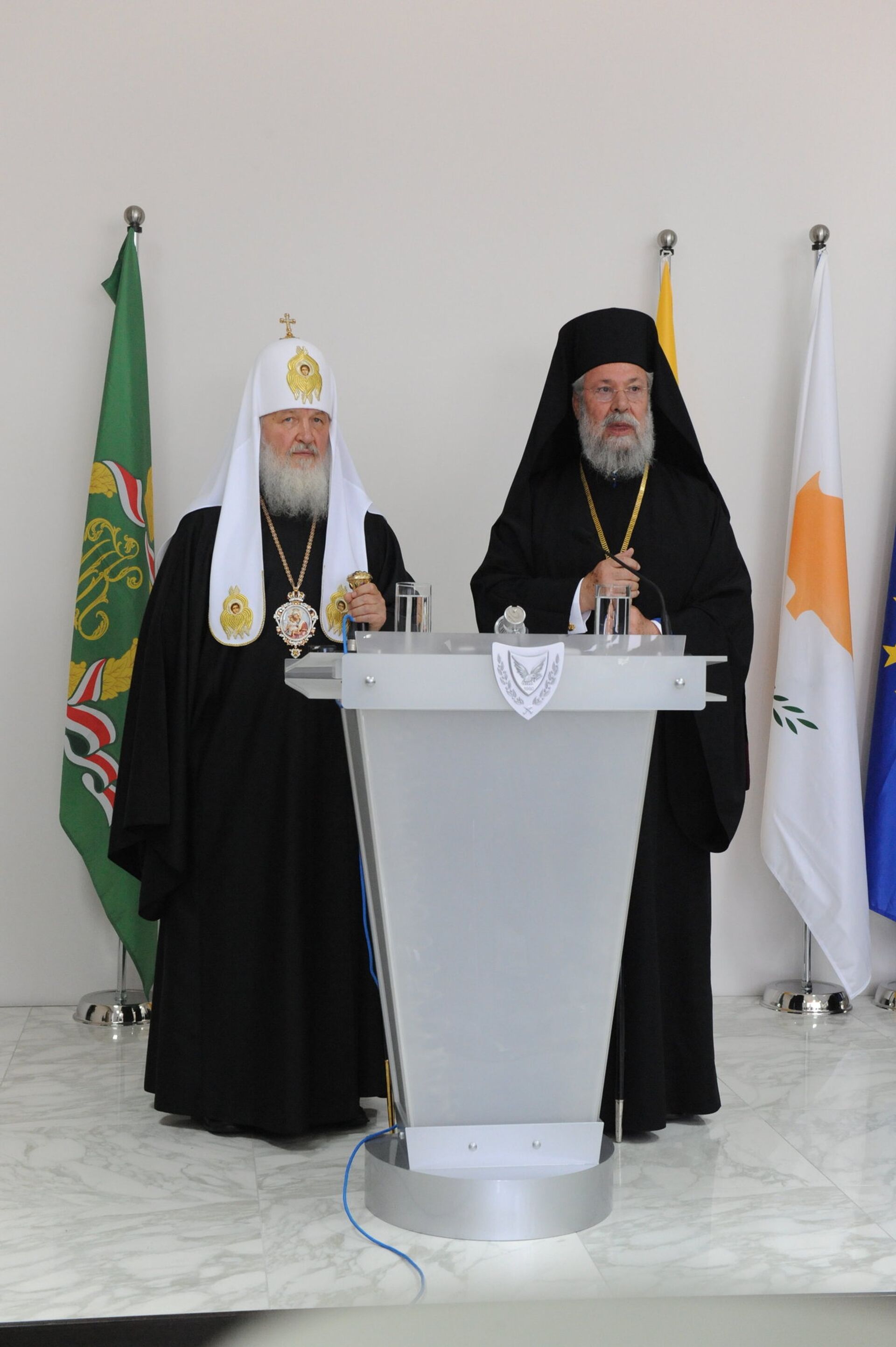 Патриарх Кирилл прибыл с официальным визитом на Кипр - РИА Новости, 1920, 23.06.2023