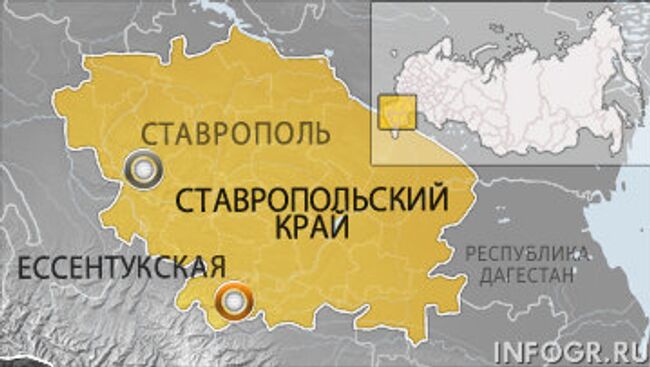 Карта Ставропольского края