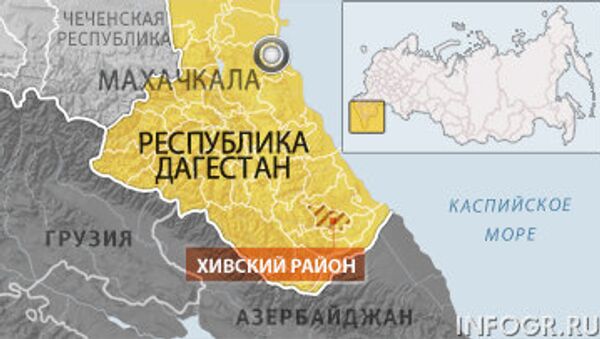 Карта Дагестана