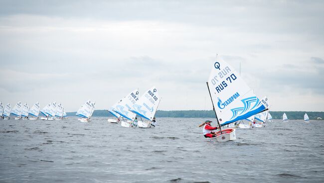 паруса соревнования гонки спорт яхты дети Петербург