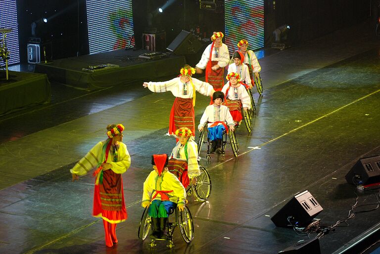 Чемпионка по теннису на колясках в Петербурге