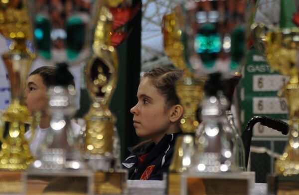 Чемпионка по теннису на колясках в Петербурге