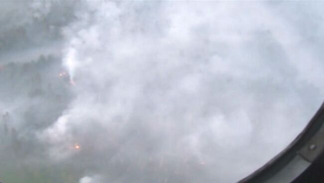 Ликвидация последствий пожара и взрыва на военном складе под Оренбургом