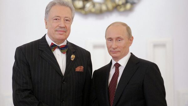 Вручение Государственных премий В.Путиным в Кремле
