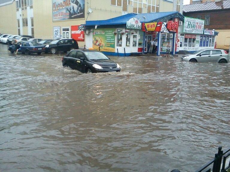 Калуга потоп дождь